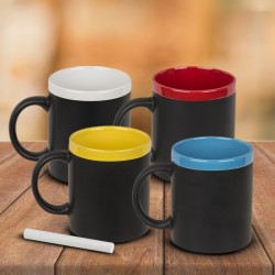 Mug ardoise multicolore